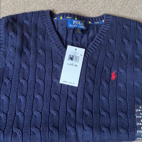 Polo Ralph Lauren Other - Bundle for $360 NWT RL boys sweater vest size L